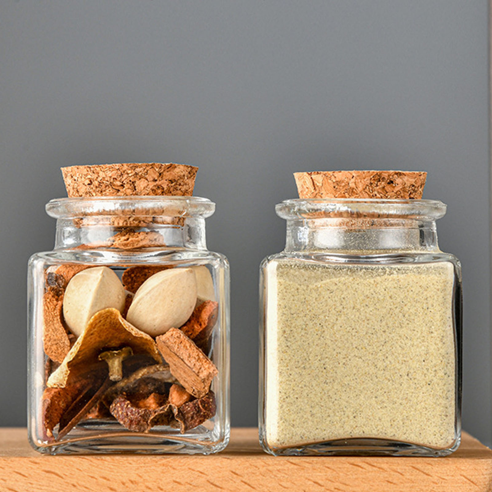 1/5/10Pcs Glass Storage Jars K - огляд і ціна Food Storage Glass Containers