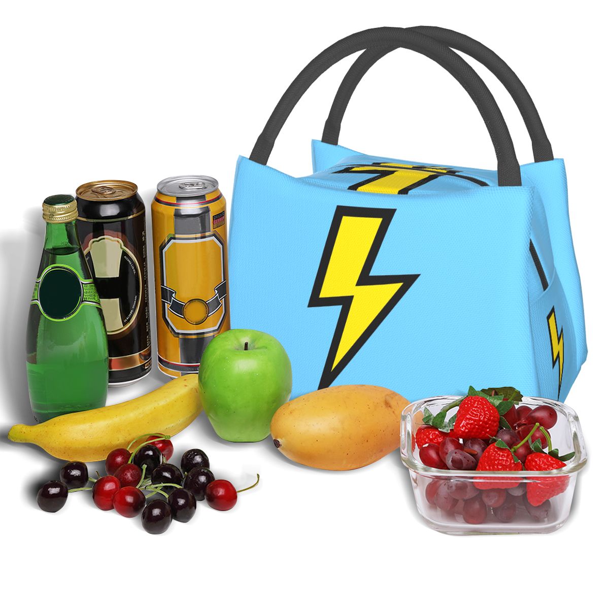 Yellow Lightning Bolts With Br - огляд і ціна Food Storage Yellow