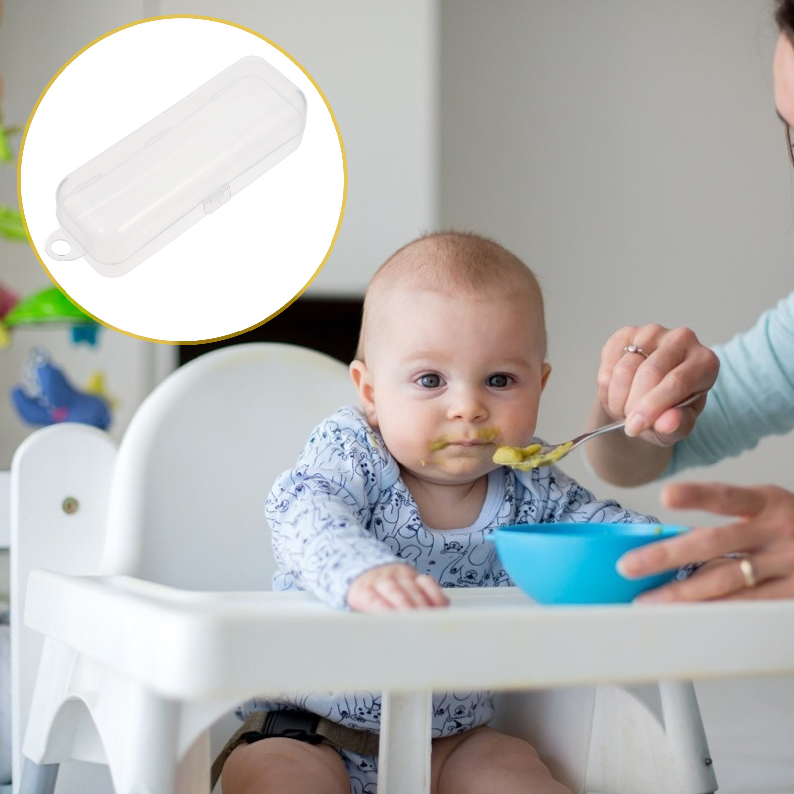 6Pcs Pacifier Storage Containe - огляд і ціна Food Storage Moms