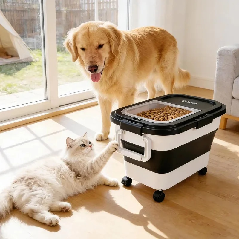Dog Food Storage Container 20- - огляд і ціна Food Storage Pet