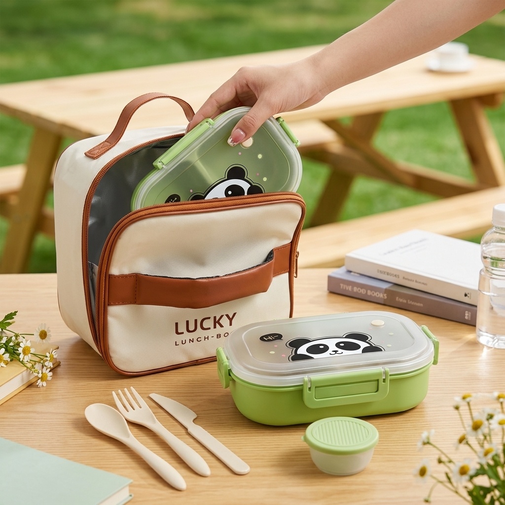 Reusable Plastic Divided Bento - огляд і ціна Food Storage Microwave Safe