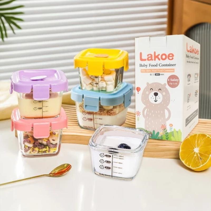 And Heat-resistant Storage Box - огляд і ціна Food Storage Glass Containers