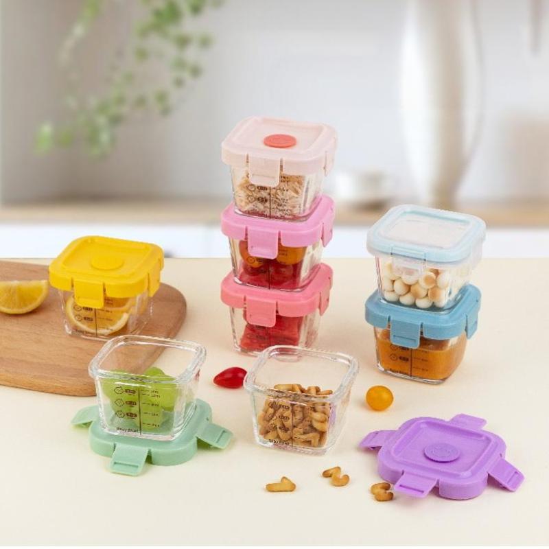 And Heat-resistant Storage Box - огляд і ціна Food Storage Glass Containers