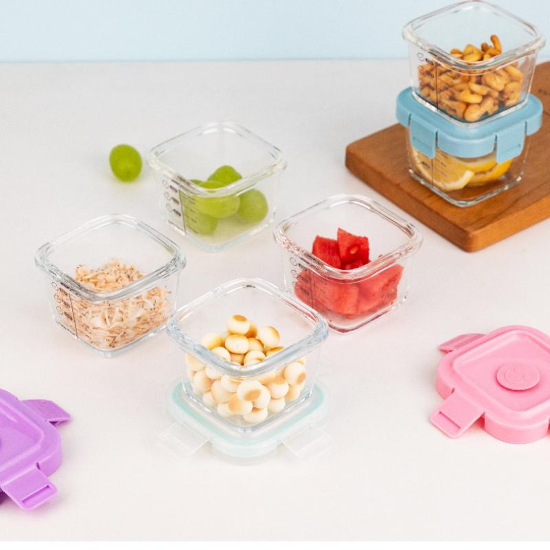 And Heat-resistant Storage Box - огляд і ціна Food Storage Glass Containers
