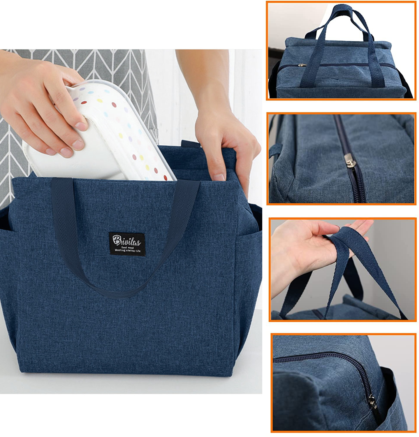Portable Lunch Bag for Women H - огляд і ціна Food Storage Moms