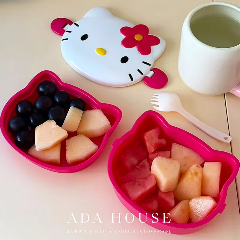 Cute Hello Kitty Shaped Lunch  - огляд і ціна Food Storage No Plastic