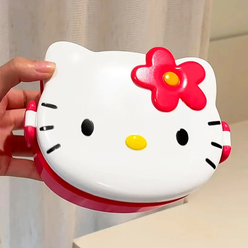 Cute Hello Kitty Shaped Lunch  - огляд і ціна Food Storage No Plastic