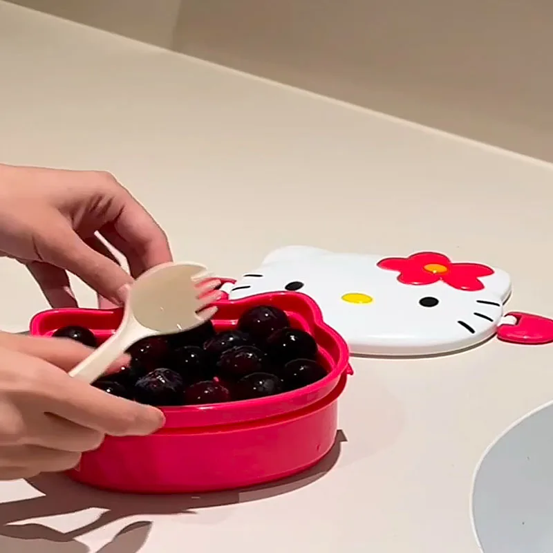 Cute Hello Kitty Shaped Lunch  - огляд і ціна Food Storage No Plastic