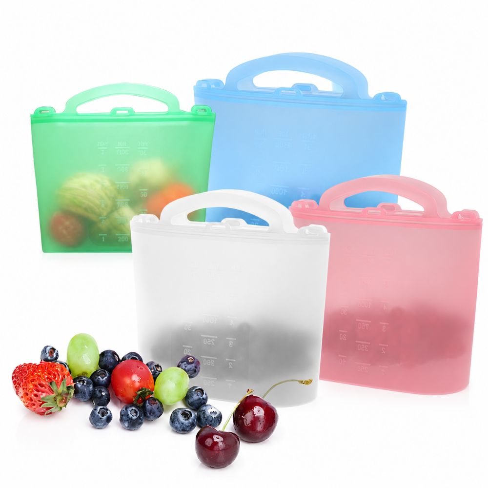 1500ml Food Storage Bags Leak- - огляд і ціна Food Storage Ziploc