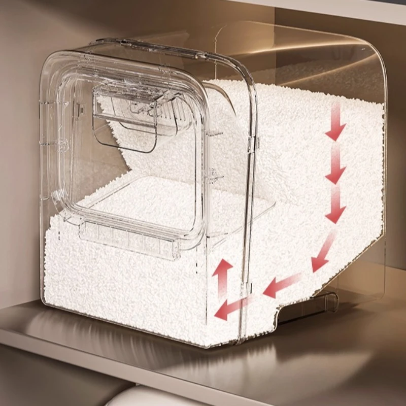 ‌Premium Square Rice Container - огляд і ціна Food Storage No Pantry