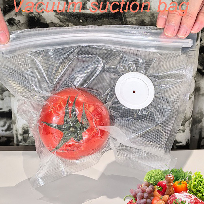 New Reusable Air Vacuum Storag - огляд і ціна Food Storage No Plastic