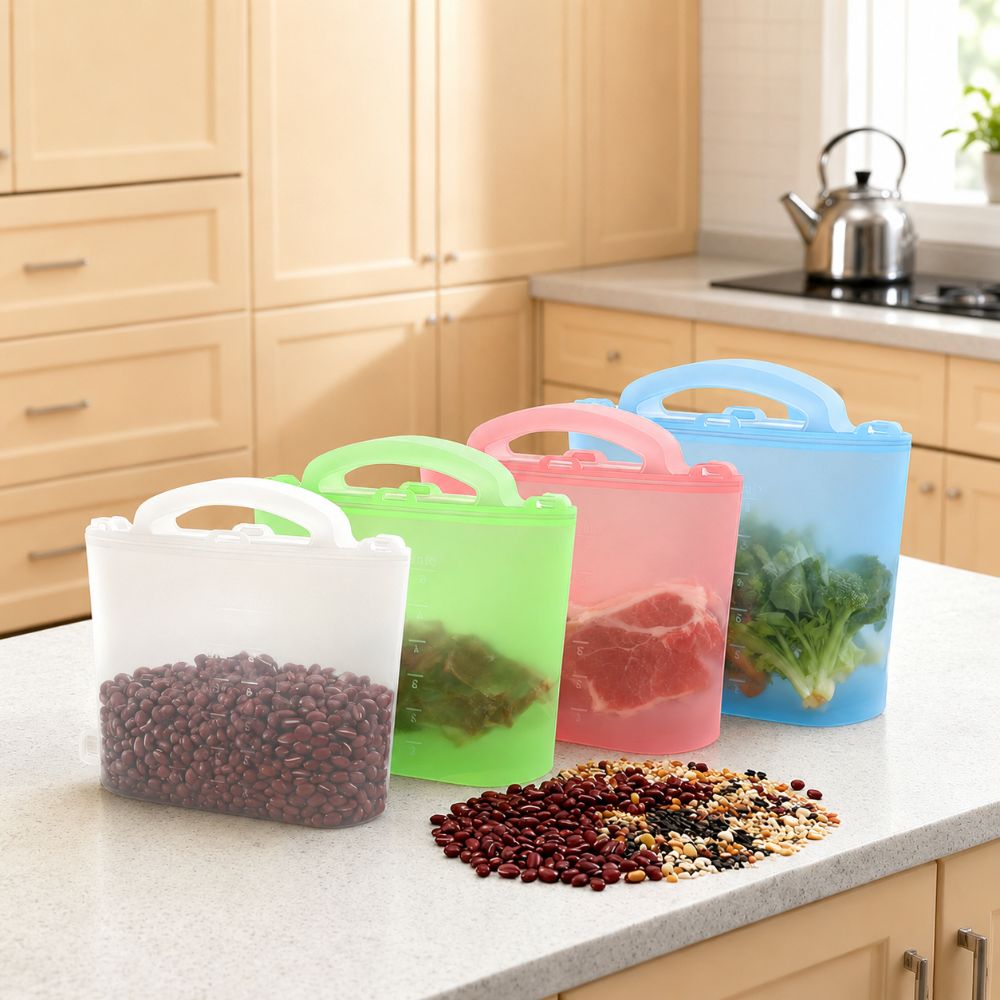1500ml Food Storage Bags Reusa - огляд і ціна Food Storage Ziploc