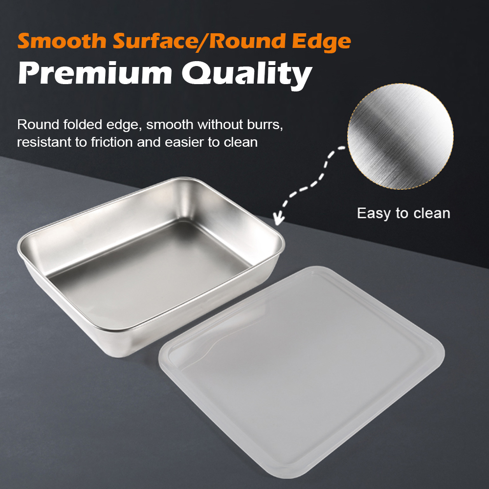 MTM 4PCS Stainless Steel Food  - огляд і ціна Food Storage No Pantry
