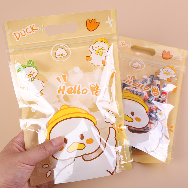 TETP 50Pcs Yellow Cartoon Food - огляд і ціна Food Storage Yellow