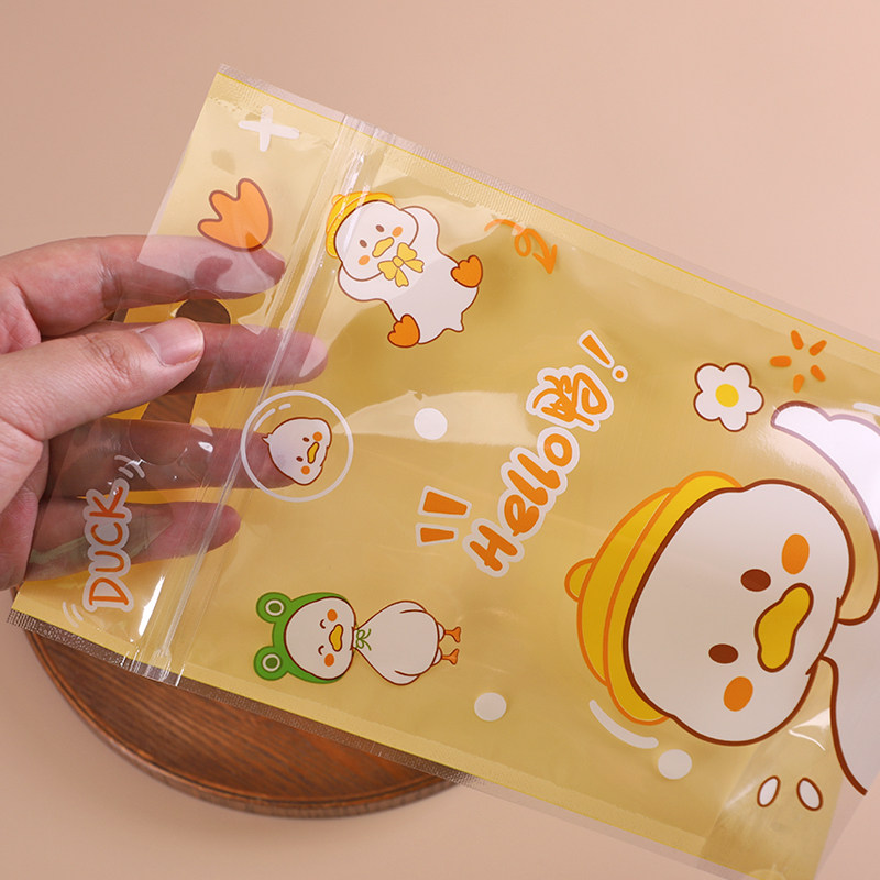 TETP 50Pcs Yellow Cartoon Food - огляд і ціна Food Storage Yellow