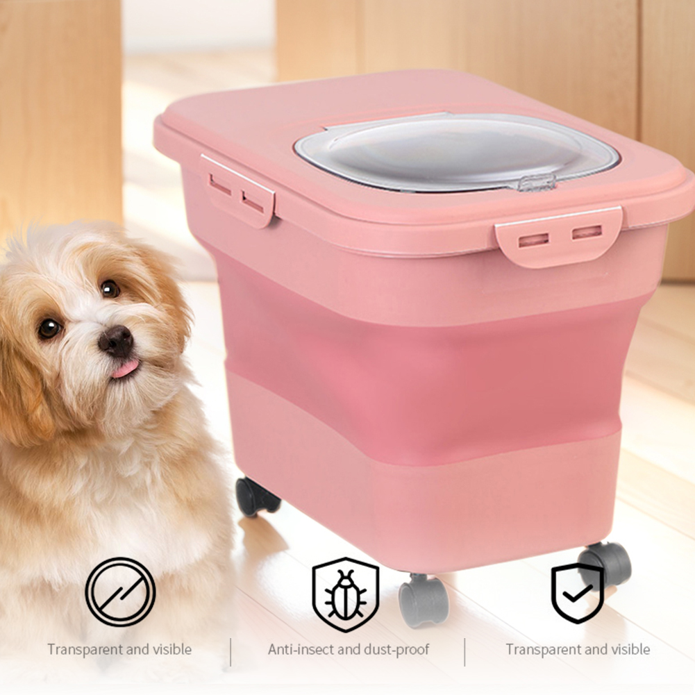 Collapsible Dry Cat Food Box 2 - огляд і ціна Food Storage Pet