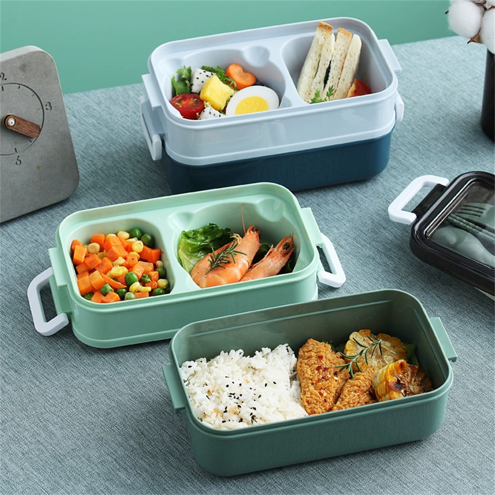 1pack Lunch Box Double-layer P - огляд і ціна Food Storage With Compartments
