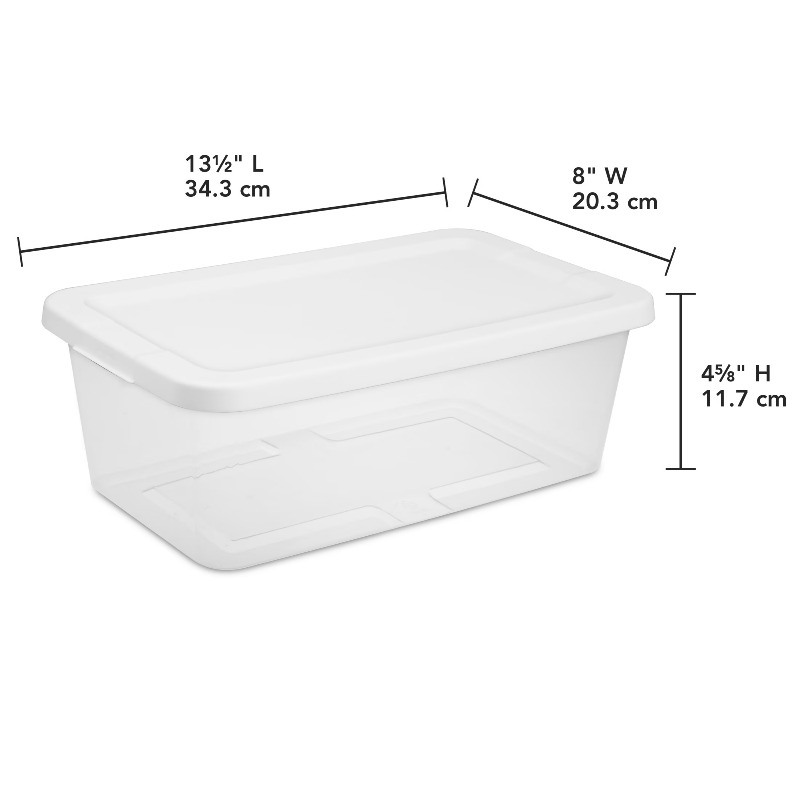 Set of (10) 6 Quart Small Stor - огляд і ціна Food Storage Quart Containers