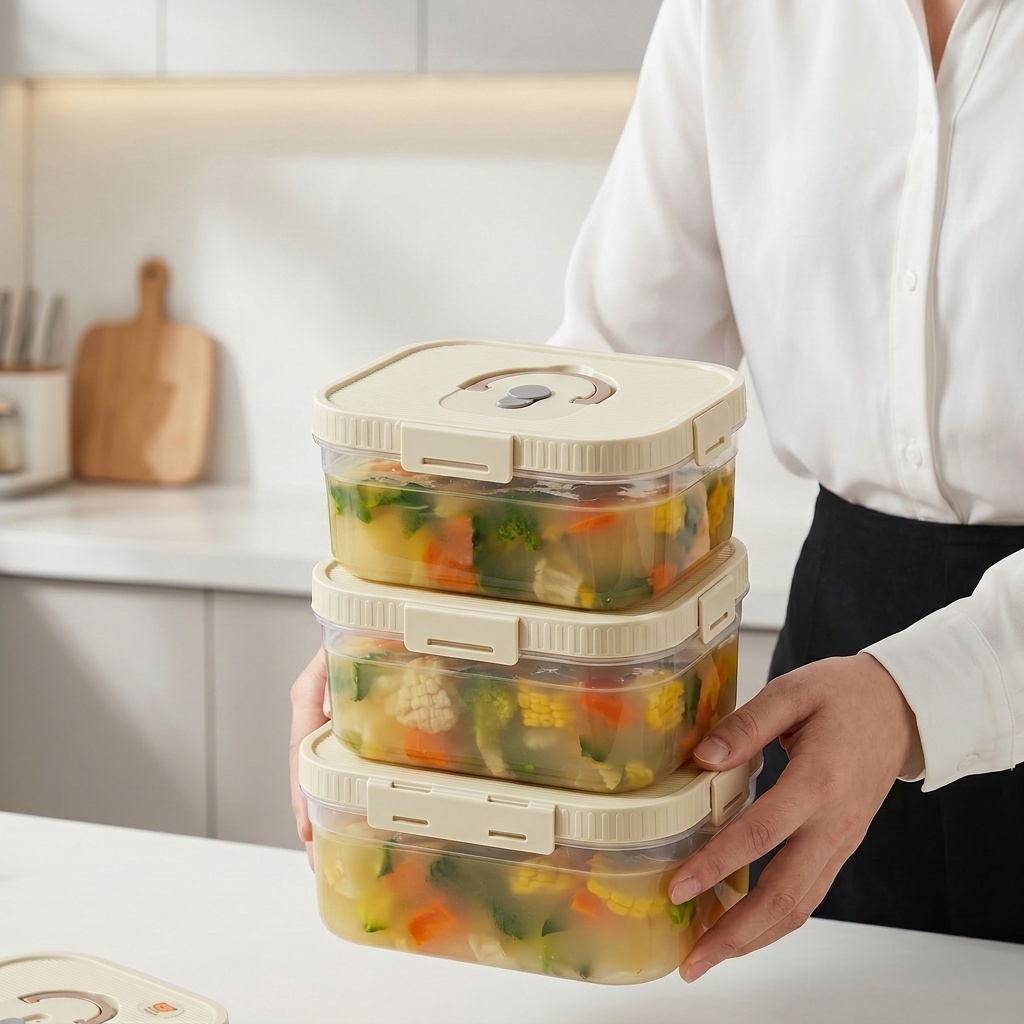 Clear Plastic Food Storage Box - огляд і ціна Food Storage Microwave Safe
