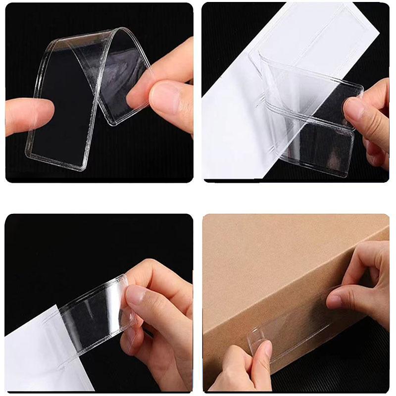 10Pcs Transparent PVC Adhesive - огляд і ціна Food Storage No Pantry
